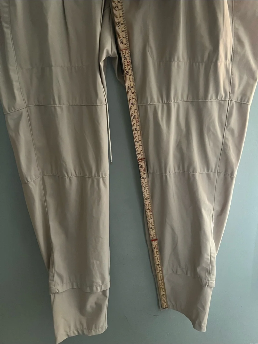 RAFFAELLO ROSSI Light Beige Drawstring Joggers - Picture 6 of 8